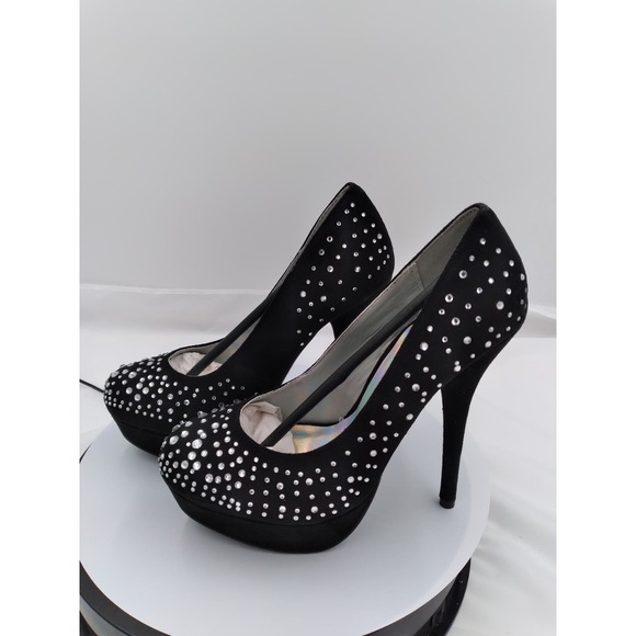 LURE-S by DELICIOUS closed toe platform 5.5" heel size 8 - Picture 3 of 5